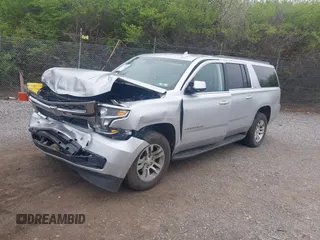 2017 Chevrolet Suburban LT with VIN 1GNSKHKC3HR191078, listed as a IAAI auction lot 41998257 with 165,238 mi miles. Bid and sale history available at carsss.com. Image 2.