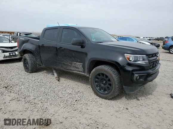 2021 Chevrolet Colorado 4WD LT с VIN 1GCGTCEN5M1288853, выставлен на аукционе Copart как лот 51239675 с пробегом 24 258 миль миль и Списание • Salvage title. История ставок и продаж доступна на DreamBid. Изображение 4.