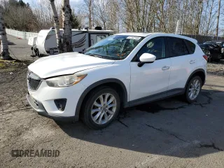 2013 Mazda CX-5 Grand Touring with VIN JM3KE4DE3D0153511, listed as a Copart auction lot 47762745 with 109,173 mi miles and Salvage Title. Bid and sale history available at carsss.com. Image 1.
