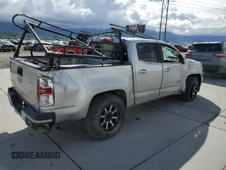 2020 Chevrolet Colorado 4WD LT with VIN 1GCGTCEN1L1113627, listed as a Copart auction lot 54939715 with 71,227 mi miles and Salvage title. Bid and sale history available at DreamBid. Image 3.