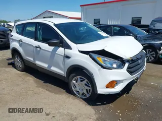 2017 Ford Escape S with VIN 1FMCU0F75HUD67692, listed as a IAAI auction lot 42558196 with 68,390 mi miles and . Bid and sale history available at DreamBid. Image 1.