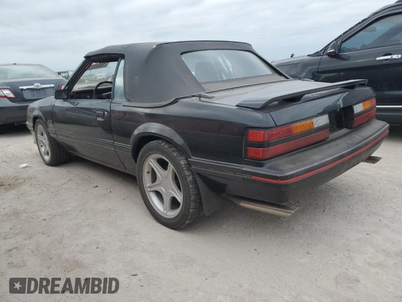 1983 Ford Mustang GT with VIN 1FABP27F0DF213498, listed as a Copart auction lot 76520224 with 13,094 mi miles and Salvage title. Bid and sale history available at DreamBid. Image 2.