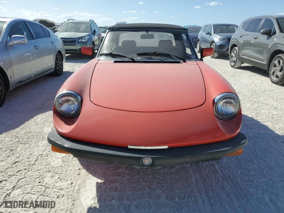 1982 Alfa Romeo Alfa Romeo Veloce with VIN ZARBA5416C1014866, listed as a Copart auction lot 74581864 with 26,202 mi miles and Salvage Title. Bid and sale history available at carsss.com. Image 5.