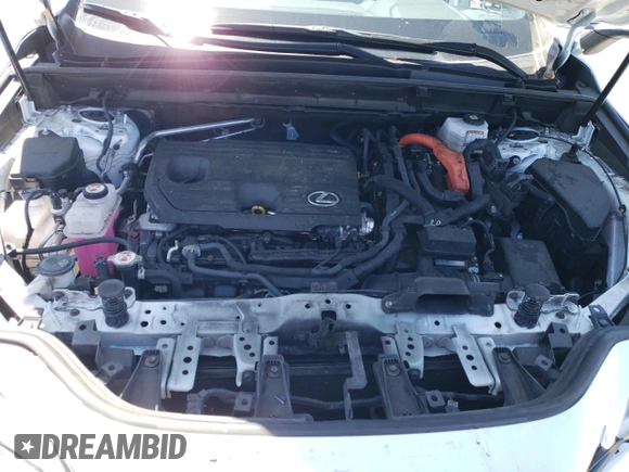 2022 Lexus NX 350h Premium z VIN JTJGKCEZ2N2008532, wystawiony jako Copart lot #57531565 z przebiegiem 55 348 mil mil oraz Szkoda całkowita • Salvage title. Historia ofert i sprzedaży dostępna na DreamBid. Obrazek 12.