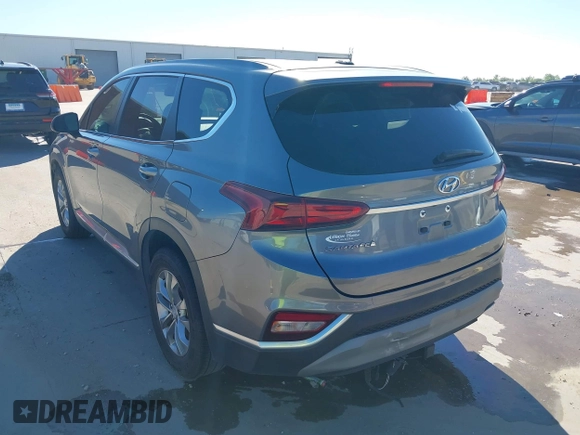 2019 Hyundai Santa Fe SE z VIN 5NMS23AD9KH037539, wystawiony jako IAAI lot #42221894 z przebiegiem 87 755 mil mil oraz . Historia ofert i sprzedaży dostępna na DreamBid. Obrazek 3.
