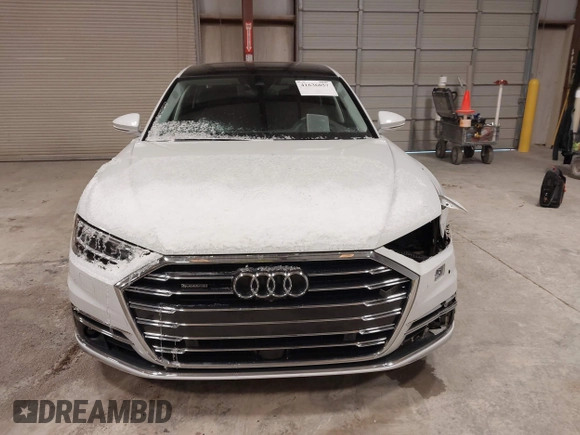 2019 Audi A8 L with VIN WAU8DAF89KN008109, listed as a IAAI auction lot 41636057 with 34,325 mi miles. Bid and sale history available at carsss.com. Image 12.