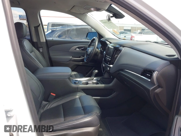 2020 Chevrolet Traverse with VIN 1GNERMKW4LJ168265, listed as a IAAI auction lot 42221889 with 110,795 mi miles and . Bid and sale history available at DreamBid. Image 5.