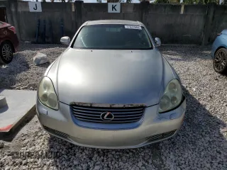 2004 Lexus SC 430 with VIN JTHFN48Y240051291, listed as a Copart auction lot 77631944 with 169,055 mi miles and Salvage Title. Bid and sale history available at DreamBid. Image 5.