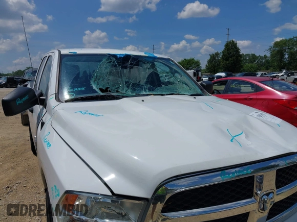 2019 Ram 1500 Tradesman with VIN 1C6RR6FG1KS704789, listed as a IAAI auction lot 42631637 with 130,486 mi miles and . Bid and sale history available at DreamBid. Image 19.
