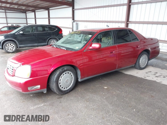 2004 Cadillac DeVille z VIN 1G6KD54Y14U144524, wystawiony jako IAAI lot #41960724 z przebiegiem Nie podano mil oraz . Historia ofert i sprzedaży dostępna na DreamBid. Obrazek 2.