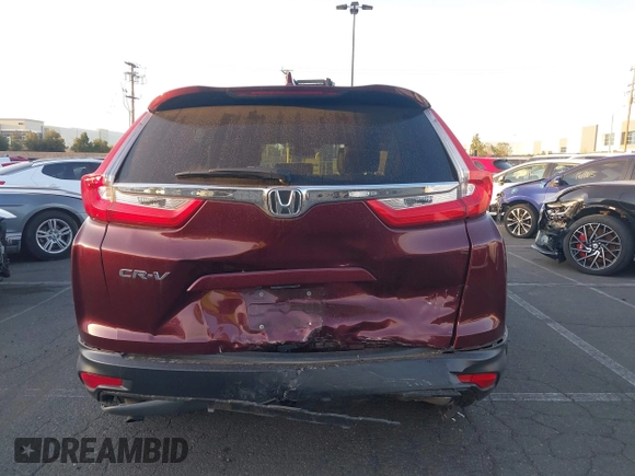 2018 Honda CR-V EX with VIN 7FARW1H57JE055662, listed as a IAAI auction lot 41804633 with 79,598 mi miles. Bid and sale history available at carsss.com. Image 16.