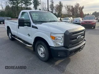 2015 Ford F-350 XL with VIN 1FTRF3AT9FEC55001, listed as a Copart auction lot 81561384 with 161,579 mi miles and Clean Title. Bid and sale history available at DreamBid. Image 1.