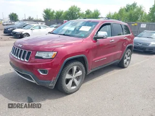2014 Jeep Grand Cherokee Limited with VIN 1C4RJFBM3EC542576, listed as a IAAI auction lot 42734650 with 177,367 mi miles and . Bid and sale history available at DreamBid. Image 17.