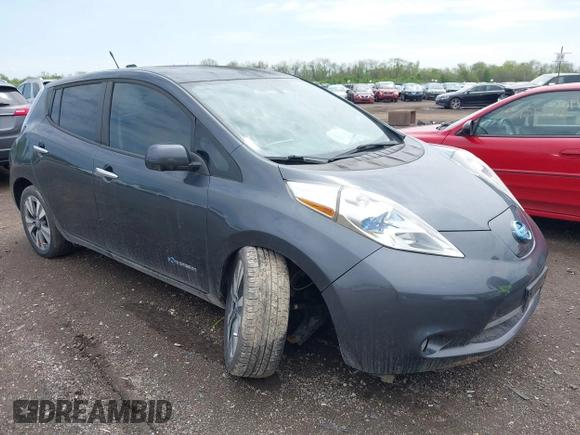 2013 Nissan LEAF SL with VIN 1N4AZ0CP5DC404439, listed as a IAAI auction lot 42098825 with 73,254 mi miles and . Bid and sale history available at DreamBid. Image 1.