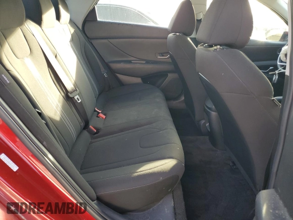 2024 Hyundai Elantra SEL with VIN KMHLM4DG6RU812131, listed as a Copart auction lot 54068065 with 30,137 mi miles and Salvage title. Bid and sale history available at DreamBid. Image 10.