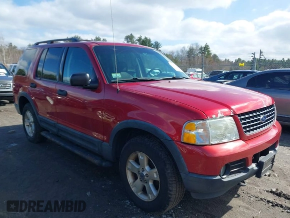 2003 Ford Explorer XLT with VIN 1FMZU73W43ZB26832, listed as a IAAI auction lot 41986357 with 159,538 mi miles and . Bid and sale history available at DreamBid. Image 1.