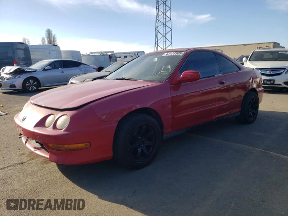 2000 Acura Integra SE with VIN JH4DC4460YS010735, listed as a Copart auction lot 43405505 with 186,323 mi miles and Salvage title. Bid and sale history available at DreamBid. Image 1.