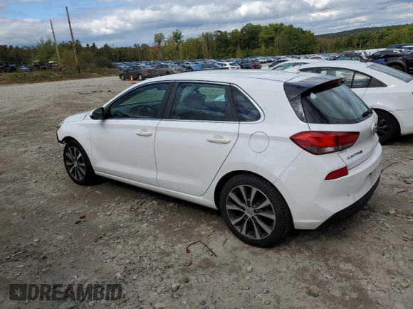 2018 Hyundai Elantra GT with VIN KMHH35LE1JU032623, listed as a Copart auction lot 72744674 with 86,702 mi miles and Salvage Title. Bid and sale history available at carsss.com. Image 2.