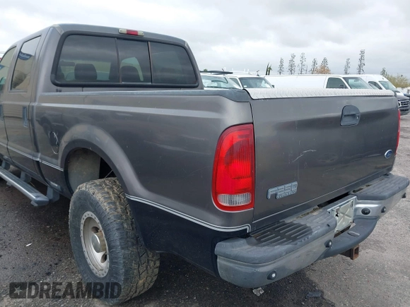 2004 Ford F-250 XL with VIN 1FTNW21P54EC53951, listed as a IAAI auction lot 41787791 with 131,915 mi miles and . Bid and sale history available at DreamBid. Image 12.