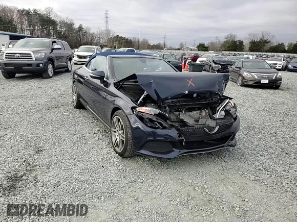 2017 Mercedes-Benz C 300 with VIN WDDWK4JB7HF562231, listed as a Copart auction lot 85646094 with Not Provided miles and Salvage Title. Bid and sale history available at DreamBid. Image 10.