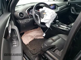 2020 Chevrolet Blazer Premier with VIN 3GNKBLRS3LS703167, listed as a Copart auction lot 86079694 with 41,740 mi miles and Salvage title. Bid and sale history available at DreamBid. Image 8.