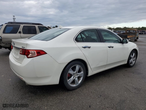 2011 Acura TSX with VIN JH4CU2F6XBC011032, listed as a Copart auction lot 51269155 with 124,456 mi miles and Salvage Title. Bid and sale history available at carsss.com. Image 3.
