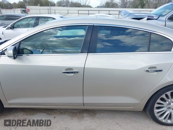 2014 Buick LaCrosse Premium II with VIN 1G4GF5G32EF129559, listed as a IAAI auction lot 41780260 with 120,487 mi miles and . Bid and sale history available at DreamBid. Image 15.