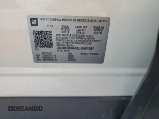 2020 Chevrolet Blazer LT z VIN 3GNKBBRA2LS587557, wystawiony jako Copart lot #44533965 z przebiegiem Nie podano mil oraz Nie do naprawy • Non repairable. Historia ofert i sprzedaży dostępna na DreamBid. Obrazek 13.
