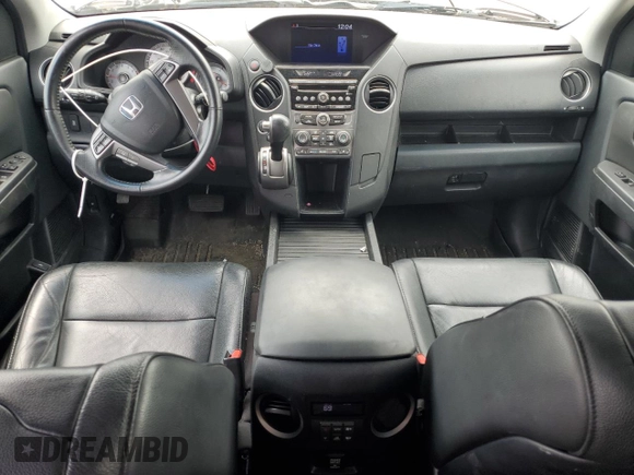 2013 Honda Pilot EX-L with VIN 5FNYF4H59DB049519, listed as a Copart auction lot 61036195 with 119,253 mi miles and Non repairable. Bid and sale history available at DreamBid. Image 8.
