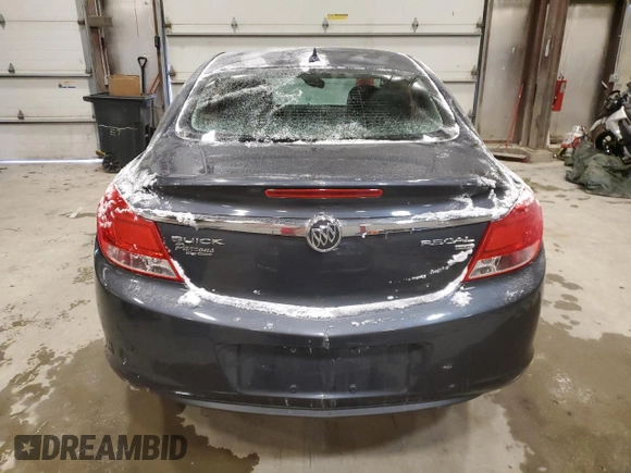 2011 Buick Regal CXL RL2 with VIN 2G4GP5EC8B9189933, listed as a Copart auction lot 88292815 with Not provided miles and Non repairable. Bid and sale history available at DreamBid. Image 6.
