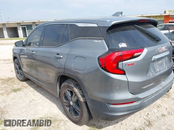 2020 GMC Terrain SLE with VIN 3GKALMEV9LL154922, listed as a IAAI auction lot 41928332 with Not provided miles and . Bid and sale history available at DreamBid. Image 3.