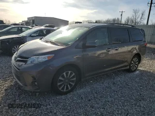 2020 Toyota Sienna XLE with VIN 5TDDZ3DC0LS243886, listed as a Copart auction lot 43464265 with 77,404 mi miles and Salvage title. Bid and sale history available at DreamBid. Image 1.