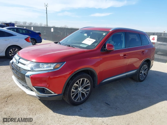 2017 Mitsubishi Outlander SE with VIN JA4AD3A36HZ016577, listed as a IAAI auction lot 41586324 with 69,895 mi miles. Bid and sale history available at carsss.com. Image 17.