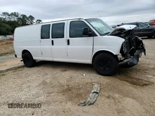 2011 Chevrolet Express Cargo Van with VIN 1GCZGUCG6B1148251, listed as a Copart auction lot 42581275 with Not Provided miles and Salvage Title. Bid and sale history available at carsss.com. Image 11.