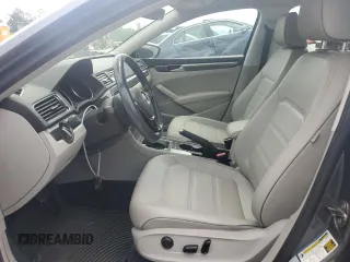 2017 Volkswagen Passat SE with VIN 1VWGT7A35HC002325, listed as a Copart auction lot 57383065 with 39,016 mi miles and Salvage title. Bid and sale history available at DreamBid. Image 7.