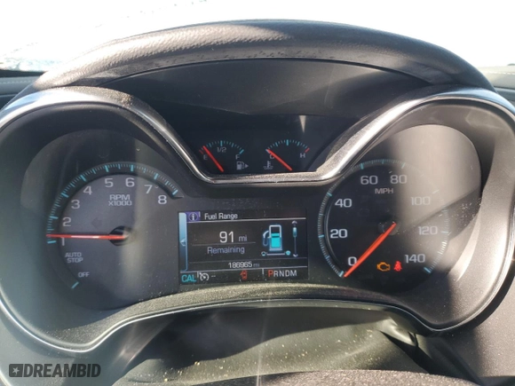 2018 Chevrolet Impala LT with VIN 1G1105SA6JU101392, listed as a Copart auction lot 82187074 with 186,965 mi miles and Salvage Title. Bid and sale history available at carsss.com. Image 9.