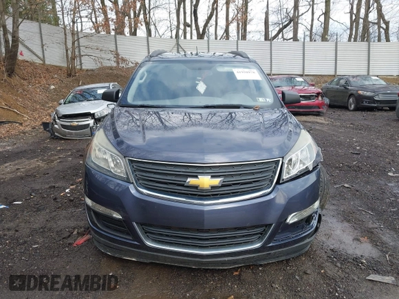 2014 Chevrolet Traverse LS z VIN 1GNKVFED4EJ113130, wystawiony jako IAAI lot #41950978 z przebiegiem 140 822 mil mil oraz . Historia ofert i sprzedaży dostępna na DreamBid. Obrazek 13.