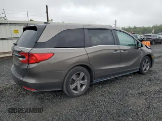 2022 Honda Odyssey EX z VIN 5FNRL6H57NB033507, wystawiony jako Copart lot #60975875 z przebiegiem 82 836 mil mil oraz Szkoda całkowita • Salvage title. Historia ofert i sprzedaży dostępna na DreamBid. Obrazek 3.