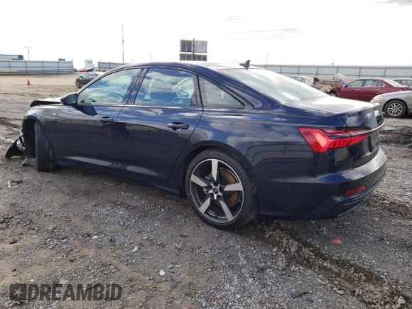 2021 Audi A6 Premium Plus with VIN WAUL2AF23MN050189, listed as a Copart auction lot 38332573 with 23,583 mi miles. Bid and sale history available at carsss.com. Image 2.