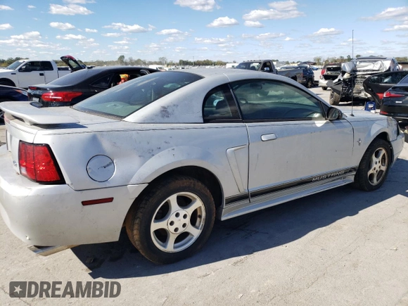 2002 Ford Mustang Standard with VIN 1FAFP40482F167938, listed as a Copart auction lot 76207624 with 0 mi miles and Clean Title. Bid and sale history available at carsss.com. Image 3.