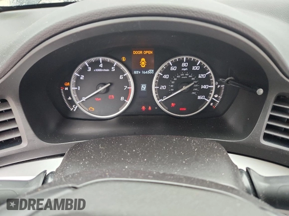 2017 Acura ILX with VIN 19UDE2F38HA010265, listed as a Copart auction lot 64623025 with 164,360 mi miles and Salvage title. Bid and sale history available at DreamBid. Image 9.