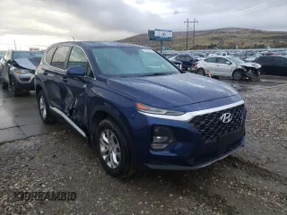2019 Hyundai Santa Fe SE with VIN 5NMS2CAD6KH020584, listed as a Copart auction lot 66609482 with 73,652 mi miles. Bid and sale history available at carsss.com. Image 1.