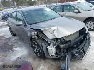 2021 Hyundai Elantra SEL with VIN KMHLN4AG8MU158212, listed as a IAAI auction lot 41665306 with 70,893 mi miles. Bid and sale history available at carsss.com. Image 1.