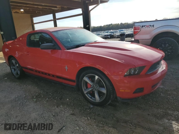 2010 Ford Mustang V6 with VIN 1ZVBP8AN4A5172398, listed as a Copart auction lot 50214925 with 113,094 mi miles and Salvage Title. Bid and sale history available at DreamBid. Image 4.