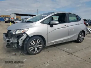 2016 Honda Fit EX with VIN JHMGK5H76GS003425, listed as a Copart auction lot 58900995 with 62,773 mi miles and Salvage title. Bid and sale history available at DreamBid. Image 1.