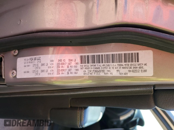 2016 Jeep Cherokee Altitude z VIN 1C4PJMCB6GW267991, wystawiony jako Copart lot #47417545 z przebiegiem 195 614 mil mil oraz Szkoda całkowita • Salvage title. Historia ofert i sprzedaży dostępna na DreamBid. Obrazek 13.
