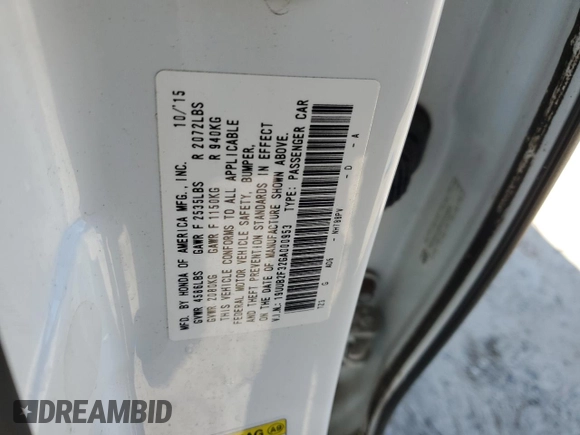2016 Acura TLX V6 with VIN 19UUB2F32GA000953, listed as a Copart auction lot 49236665 with 0 mi miles and Salvage Title. Bid and sale history available at carsss.com. Image 13.