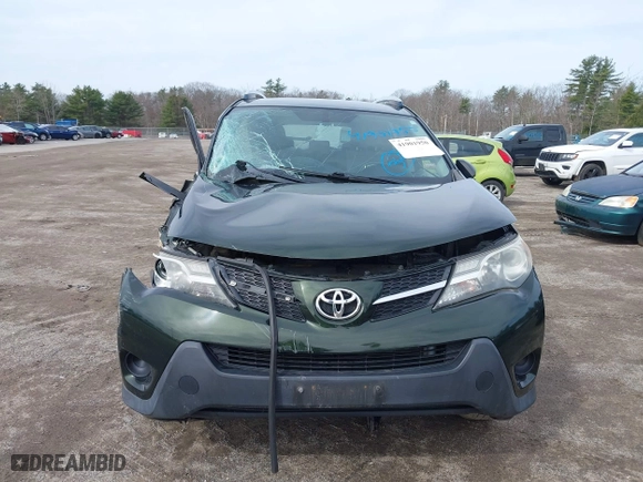 2013 Toyota RAV4 LE with VIN JTMBFREVXD5021592, listed as a IAAI auction lot 41901950 with 122,535 mi miles. Bid and sale history available at carsss.com. Image 13.