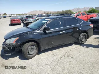 2014 Nissan Sentra SV with VIN 3N1AB7AP3EY200342, listed as a Copart auction lot 54455875 with 166,521 mi miles and Salvage title. Bid and sale history available at DreamBid. Image 1.
