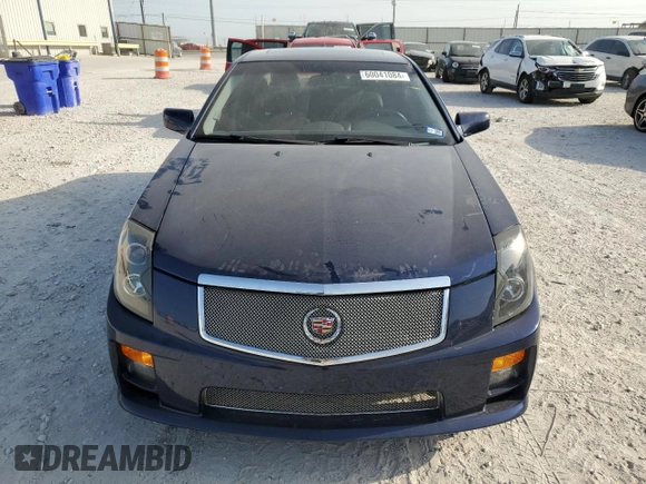 2005 Cadillac CTS-V z VIN 1G6DN56S050204168, wystawiony jako Copart lot #60041084 z przebiegiem 138 883 mil mil oraz Szkoda całkowita • Salvage title. Historia ofert i sprzedaży dostępna na DreamBid. Obrazek 5.